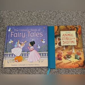 The Usborne Book of Fairy Tales & Usborne Animal Stories For Bedtime Hardback